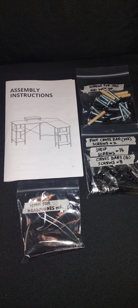 L Shaped, Corner Desk image indicator(4)