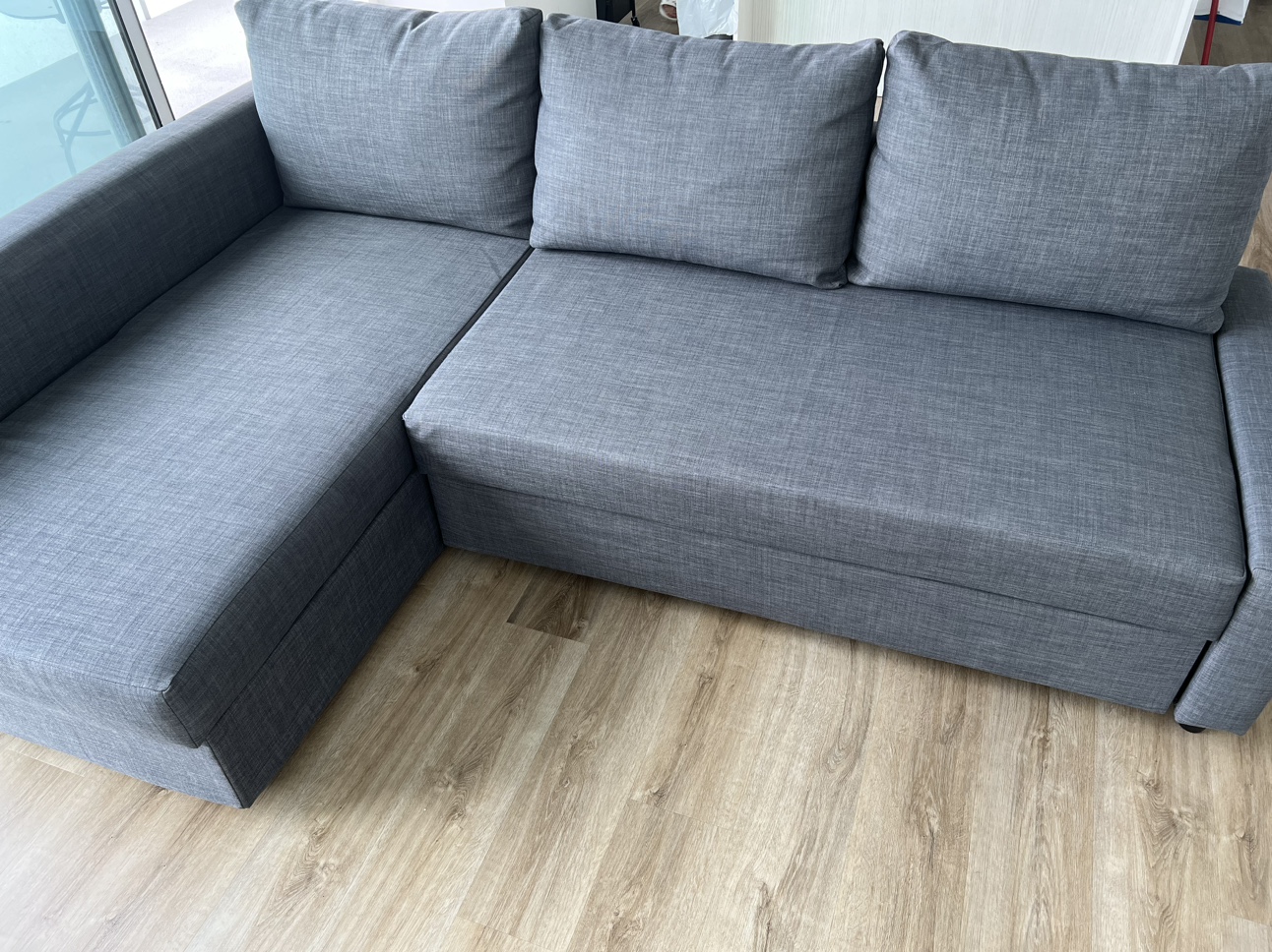 Friheten IKEA Sofa-bed with storage
