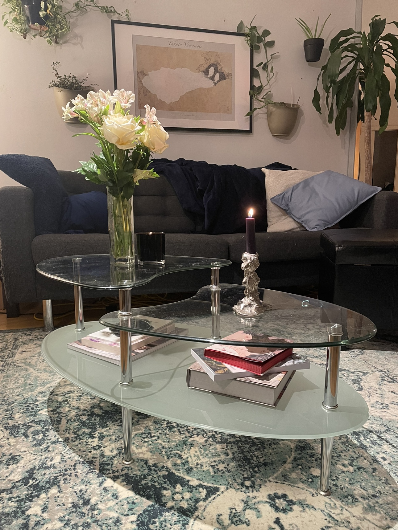 Glass coffee table - photo 2