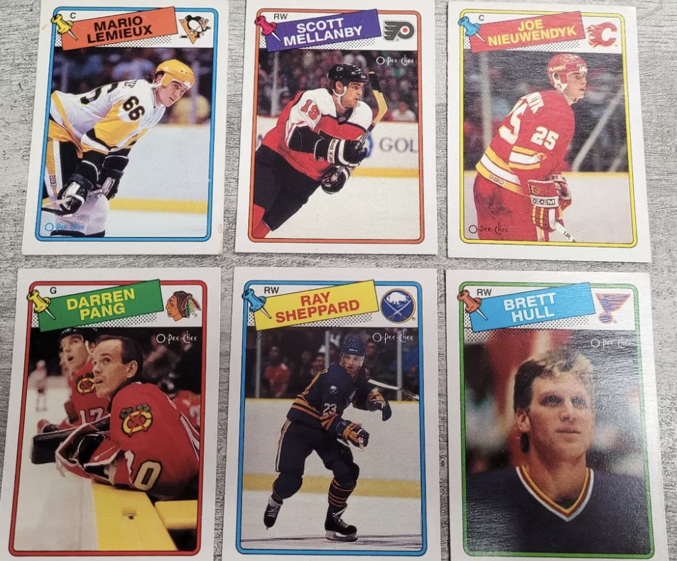 88-89 o-pee-chee NHL complete set thumbnail