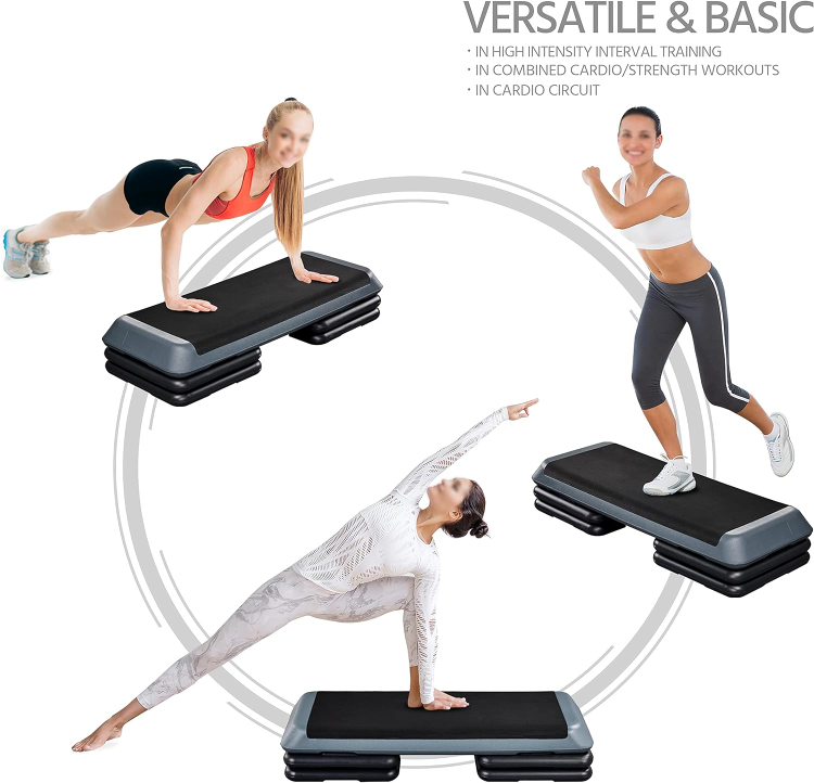 Exercise Step Board with Adjustable Risers - photo 2