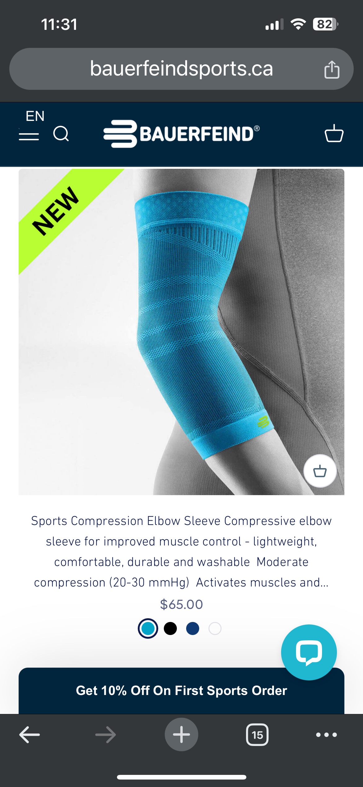 Sports Compression Sleeves - Arm image indicator(3)