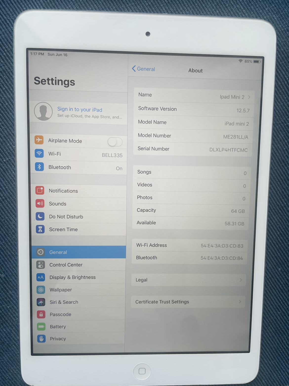 iPad Mini 2 -64 GB - photo 2