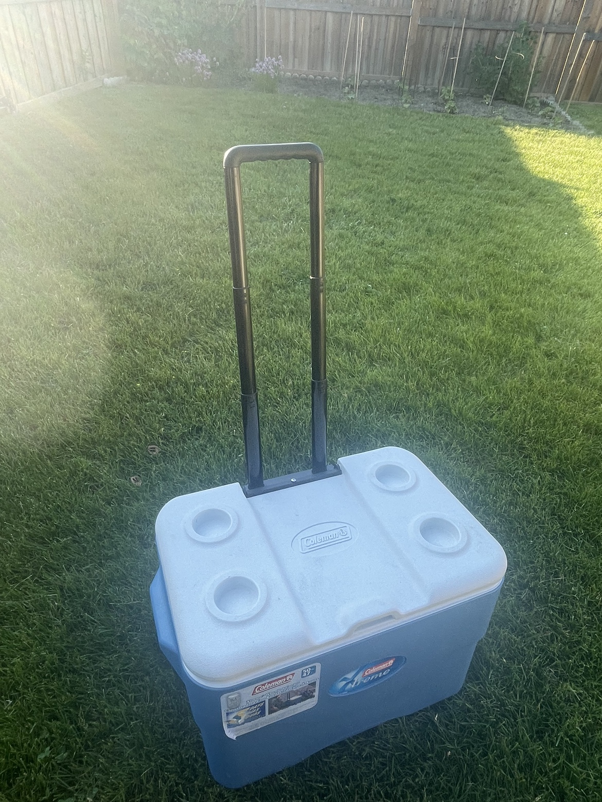 Coleman wheeled cooler - photo 2