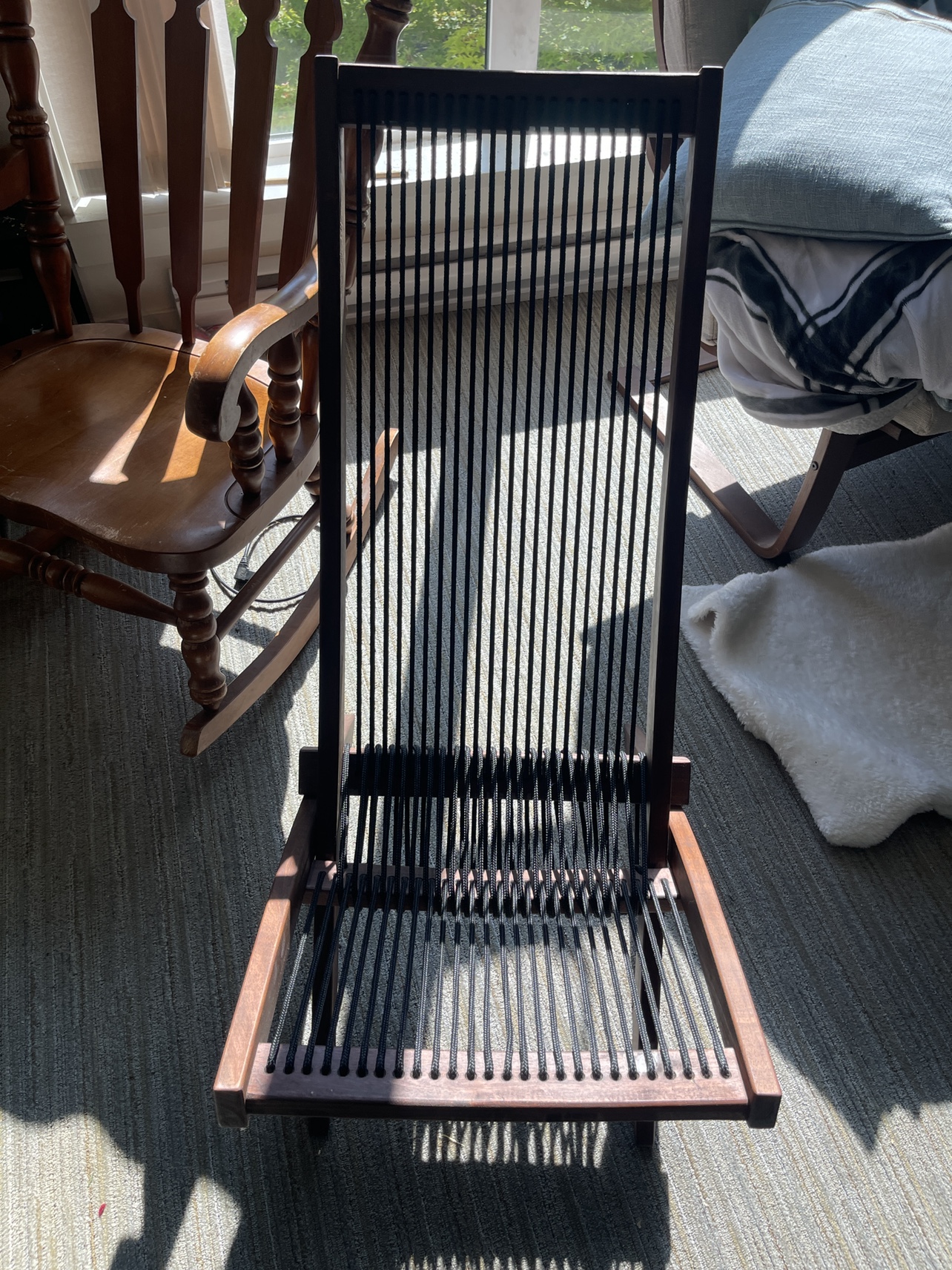 Wood Patio Folding Chair