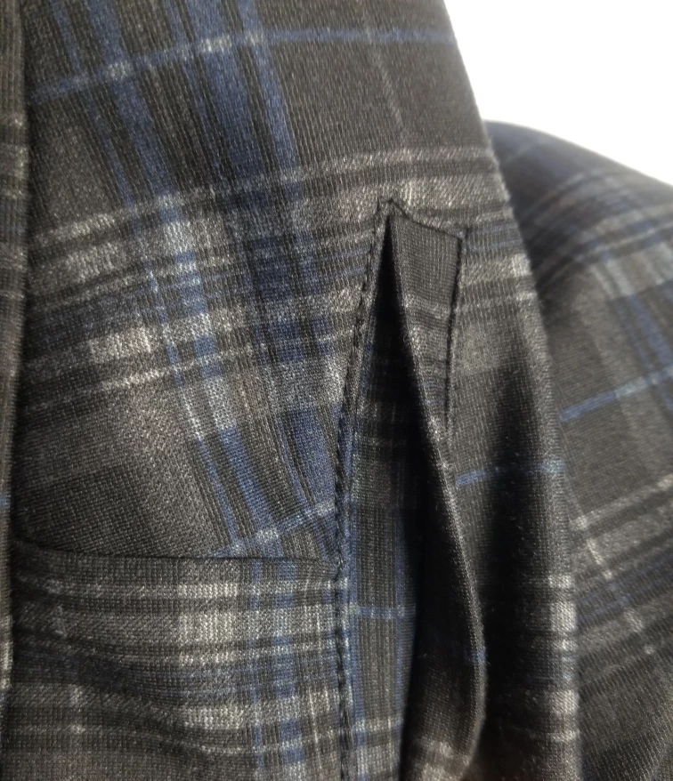 Plaid Black & Grey Pants - Slim Fit Size 3-4 image indicator(6)