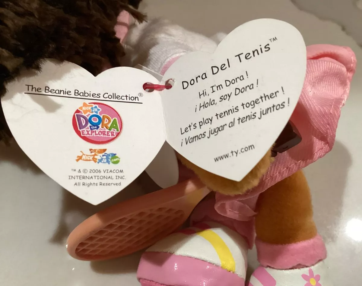 DORA the Explorer DORA DEL TENIS Beanie Baby 7 image indicator(2)