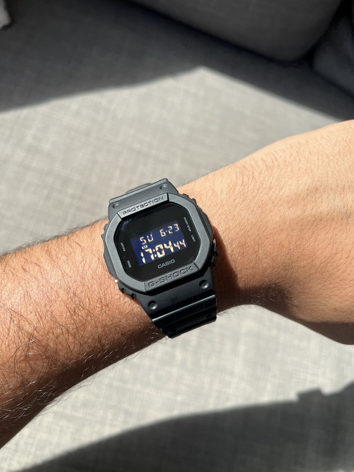 Casio G-Shock DW5600BB-1 Watch image indicator(6)