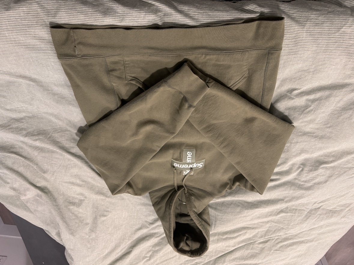 Supreme Cross box logo hooded sweatshirt - photo 2