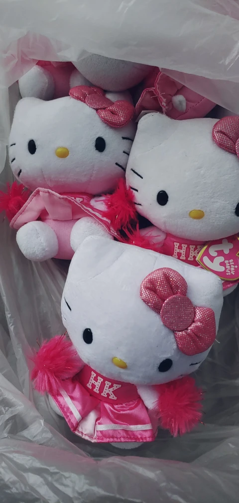 Hello Kitty Cheerleader plush