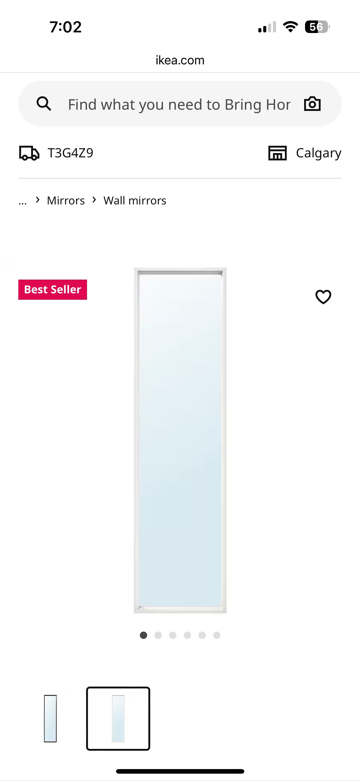 Mirror White - IKEA