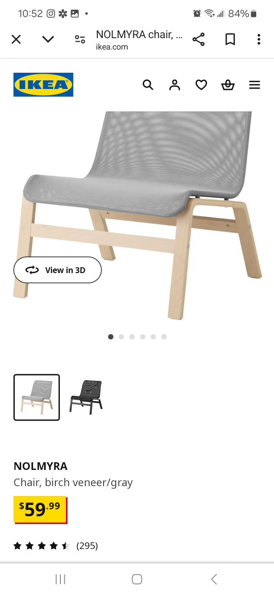 Ikea chair  great for in and outdoor - photo 5