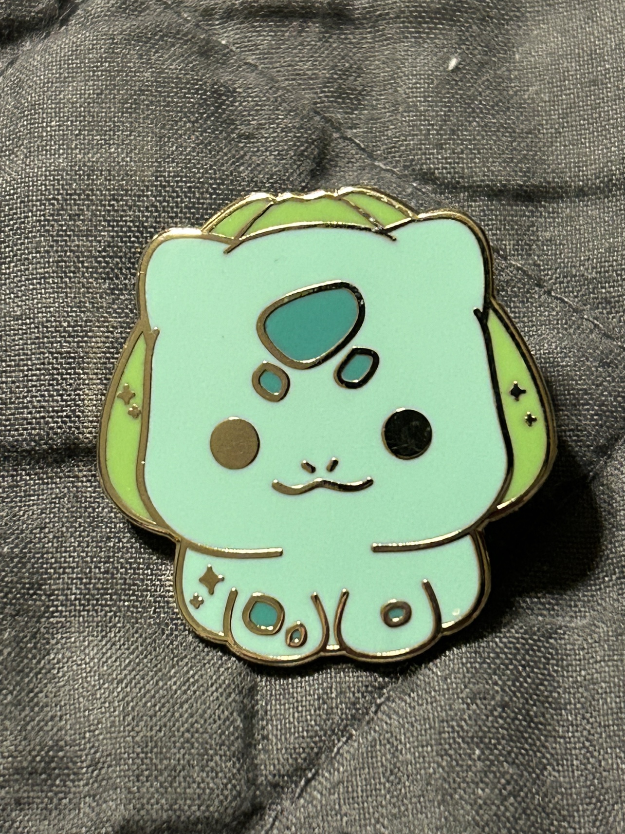 Pokemon Hard Enamel Gold Tone Pin Lot image indicator(6)