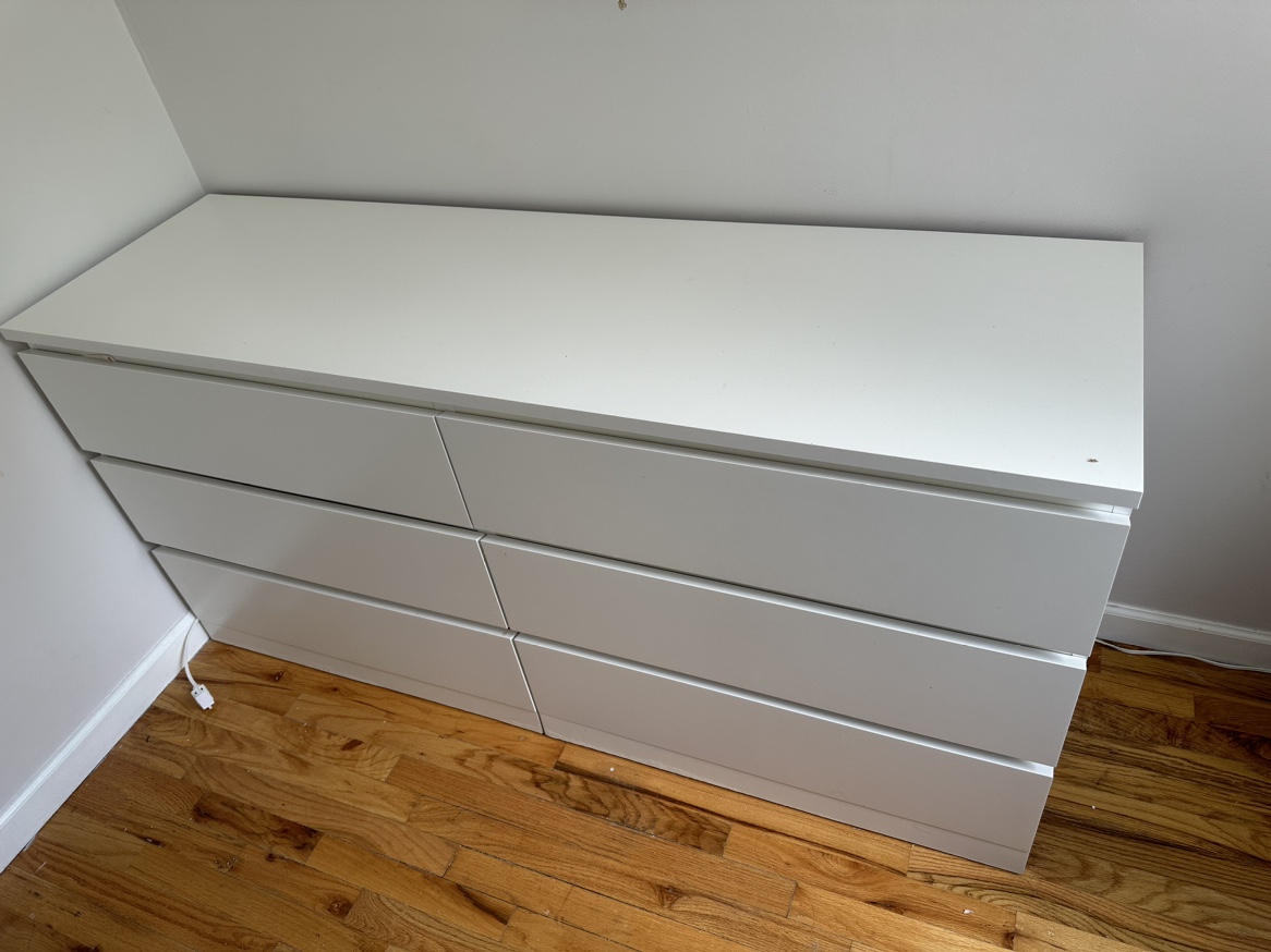 IKEA 6-drawer dresser, white - photo 3