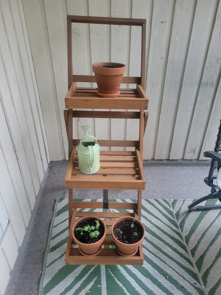 Outdoor standing shelves - photo 2