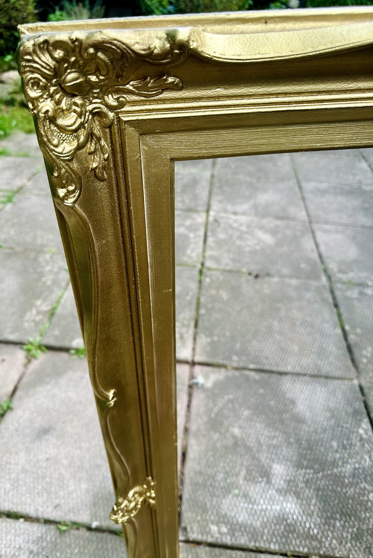Gorgeous Gold Vintage Ornate Frame: mirror, art or frame TV! - photo 3