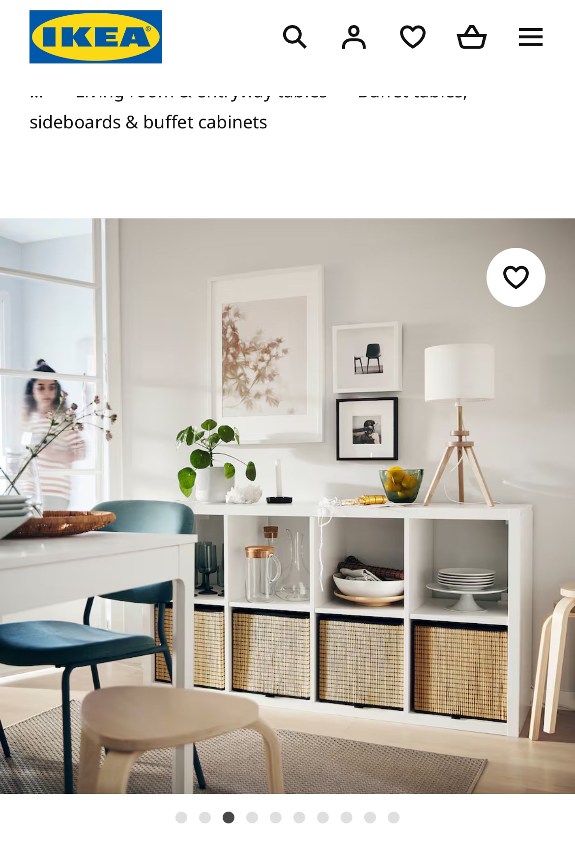 Kaplan Unit shelving from ikea