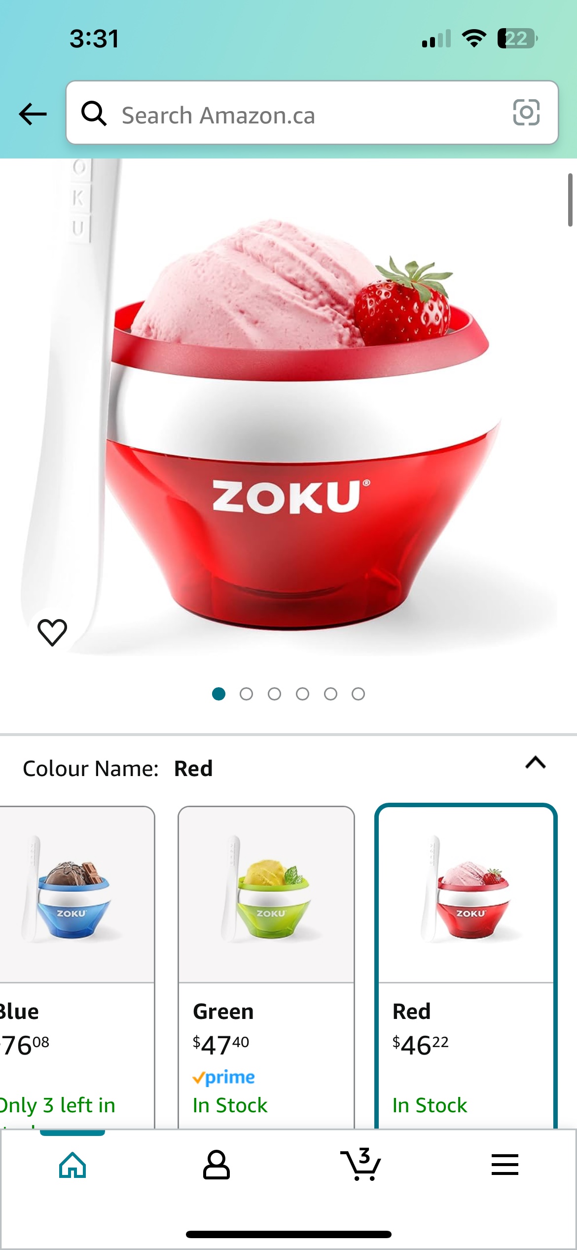 Zoku Ice cream maker and slushy maker image indicator(9)