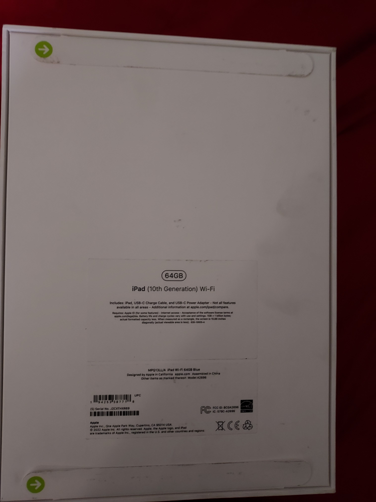 Sealed IPad 10th Generation 64GB WiFi only - photo 2