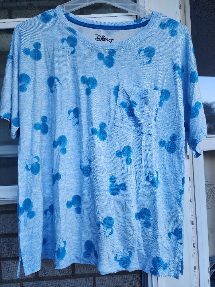 Womens Mickey Mouse 2 piece PJs BN image indicator(4)