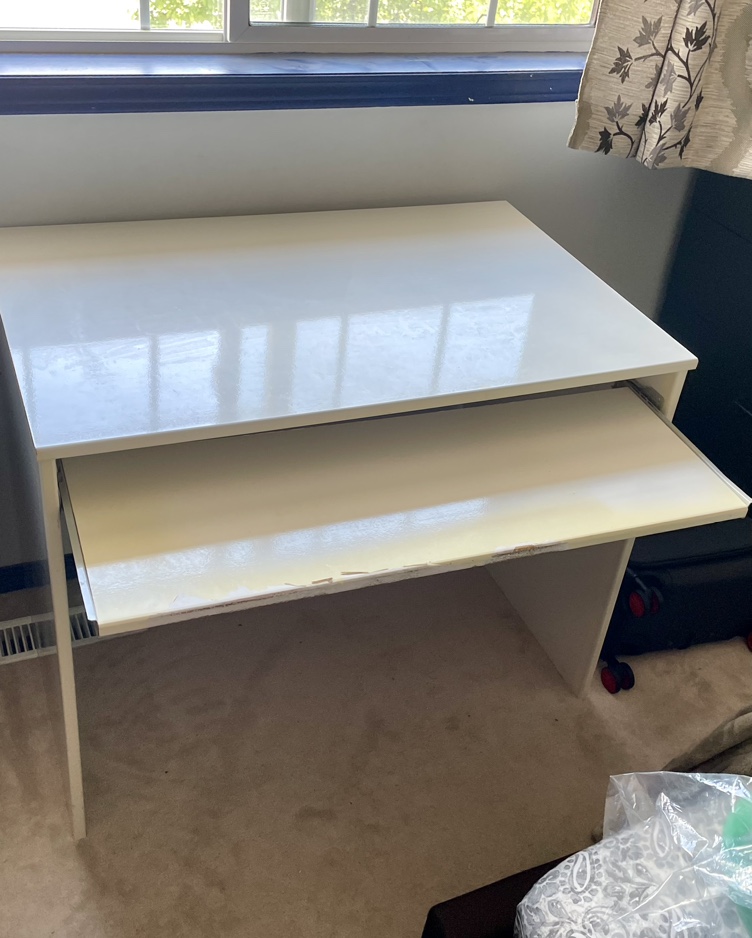 Ikea computer desk with keyboard tray - photo 2