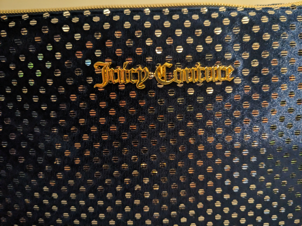 Juicy Couture navy blue cosmetics bag - new 🧡 - photo 2