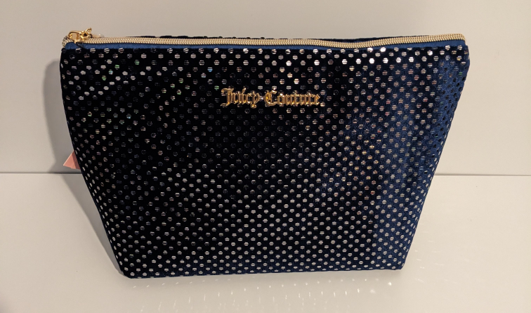 Juicy Couture navy blue cosmetics bag - new 🧡 - photo 3