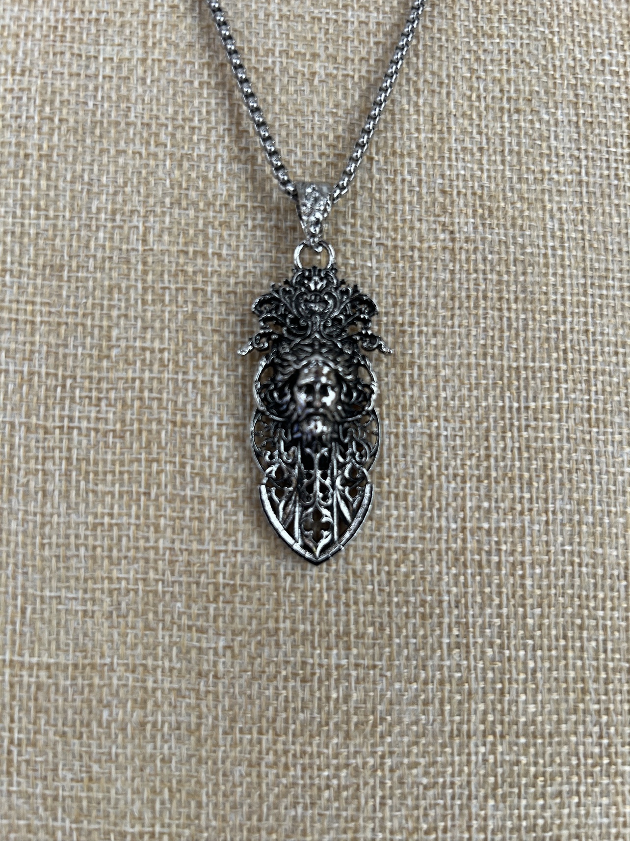 Silver tone ZEUS CHAIN thumbnail