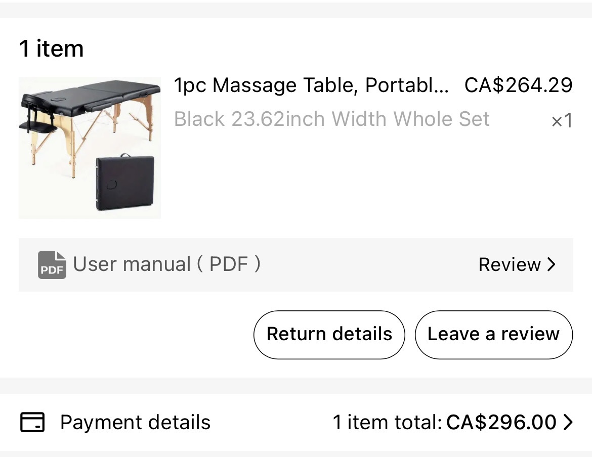 Professional Massage bed (with bag) - photo 3