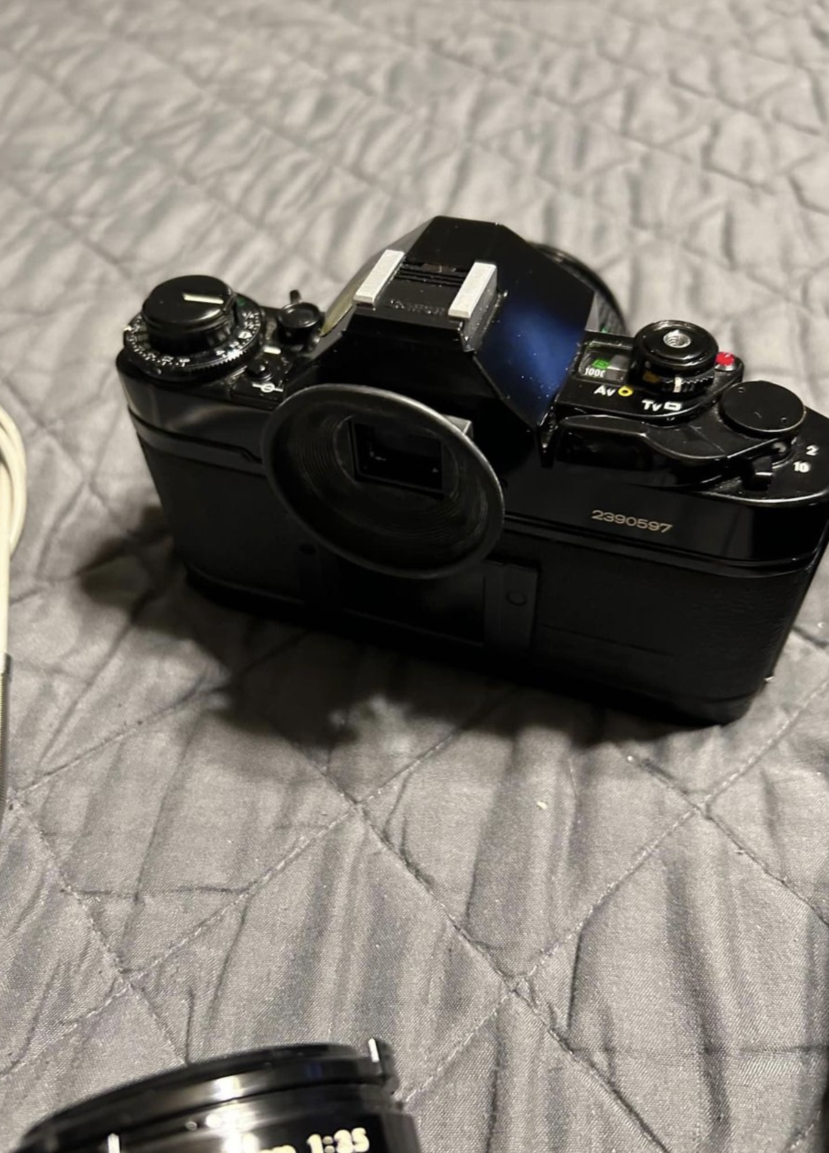 [MINT] - Canon A-1 SLR 35mm Film Camera with 3 Lens image indicator(4)
