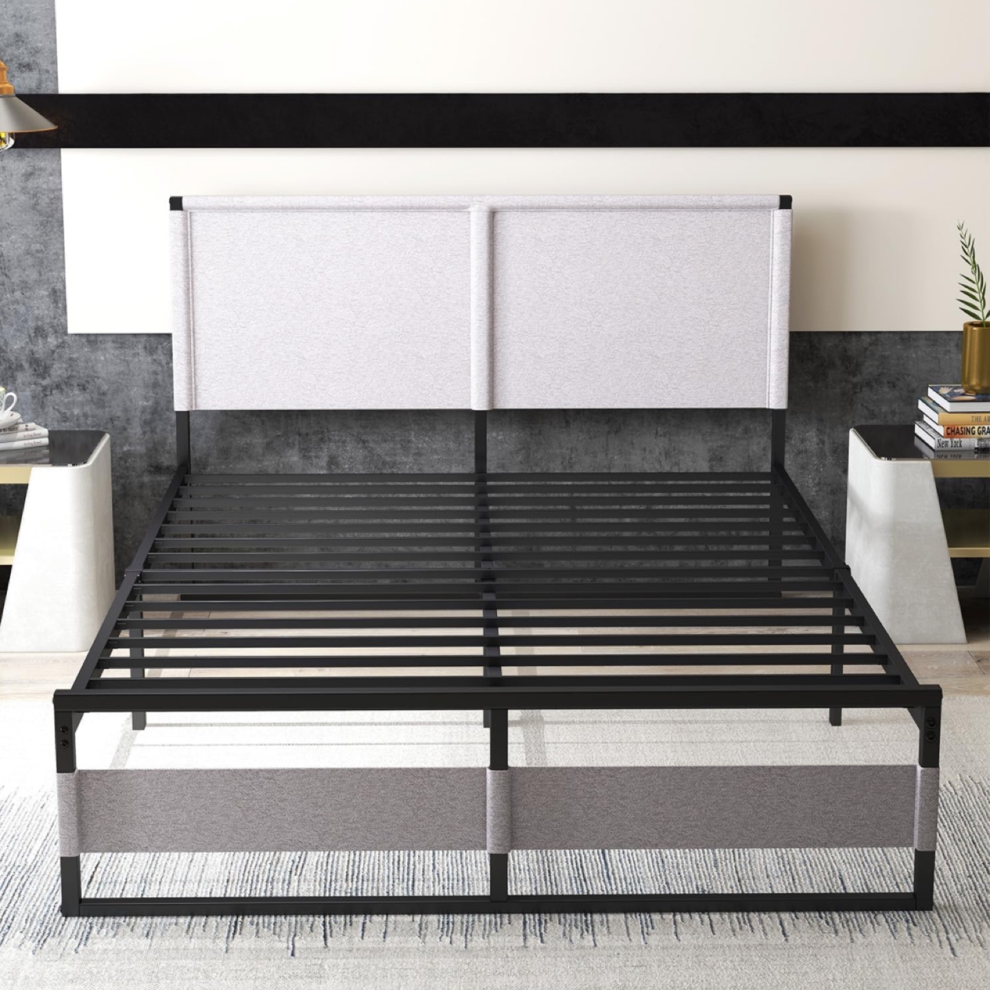 Queen Size Bed Frame, Moving sale - photo 2