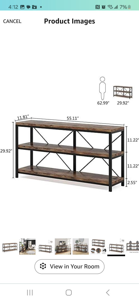 Television stand/storage shelf - photo 2