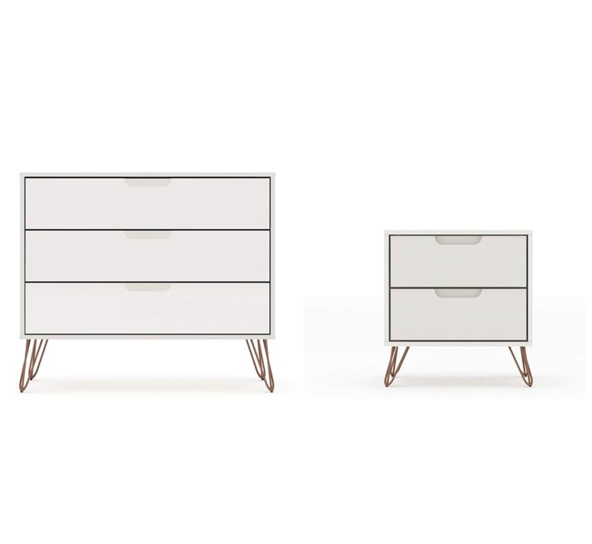 Dresser and Nightstand (2pieces)