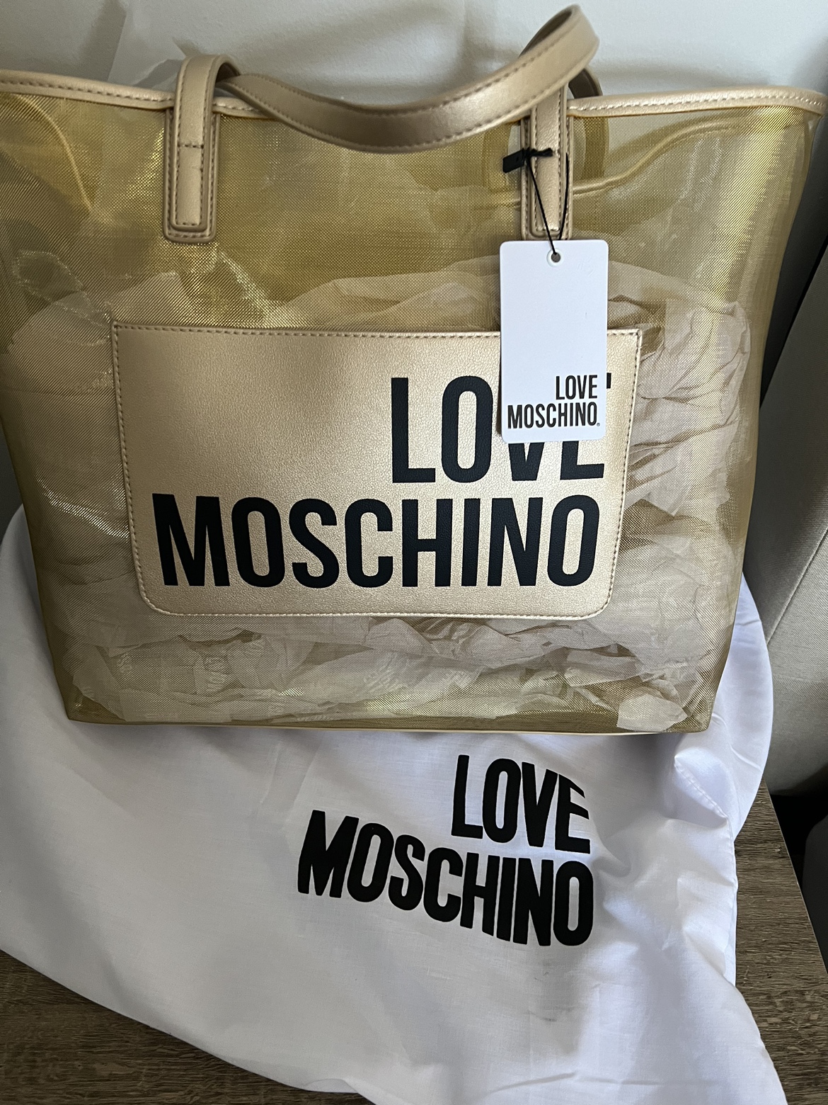 Moschino tote bag