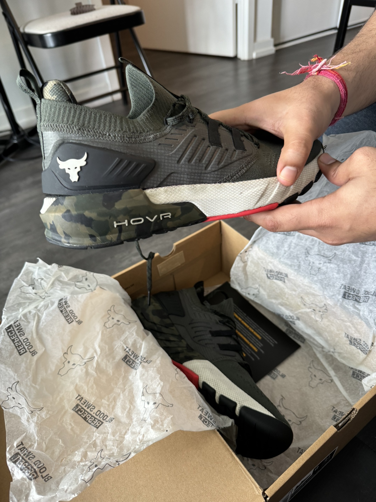 UA Project Rock 3 Camo