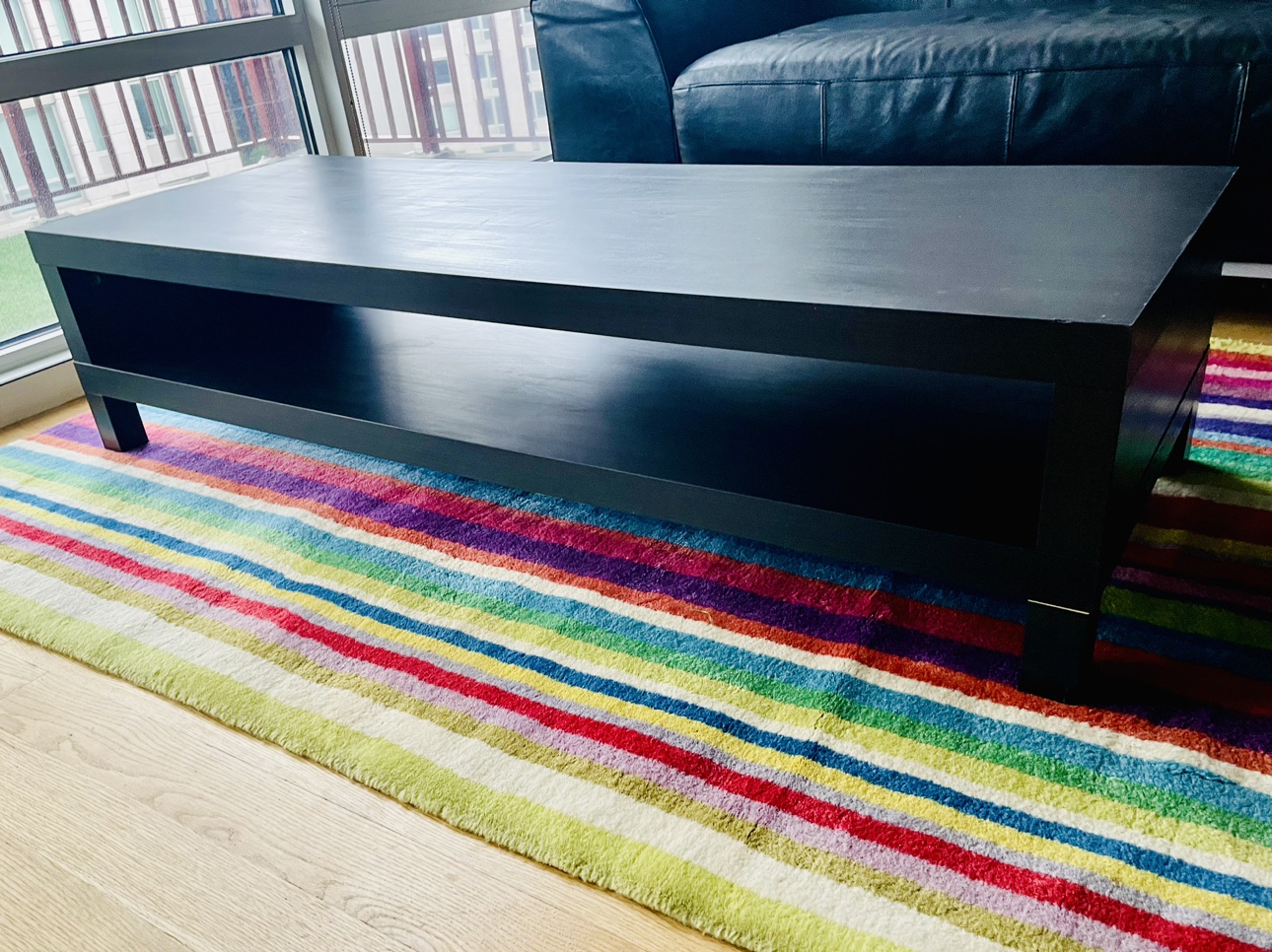 IKEA LACK Coffee table, black-brown - photo 2