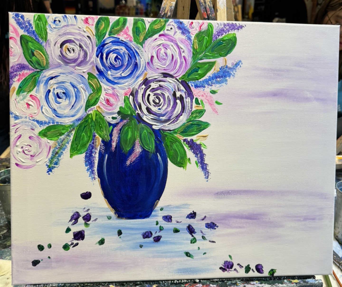 Acrylic painting on canvas