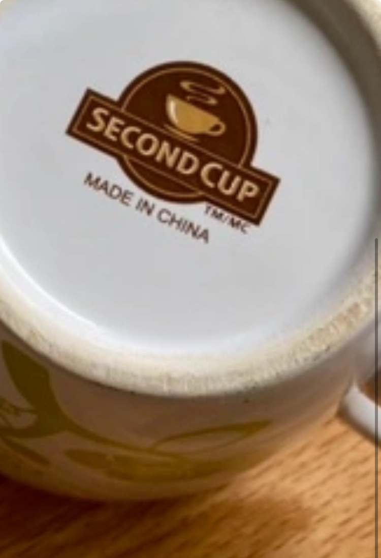 SECOND CUP Coffee Mugs/ Tea Cups $2.00 each image indicator(2)