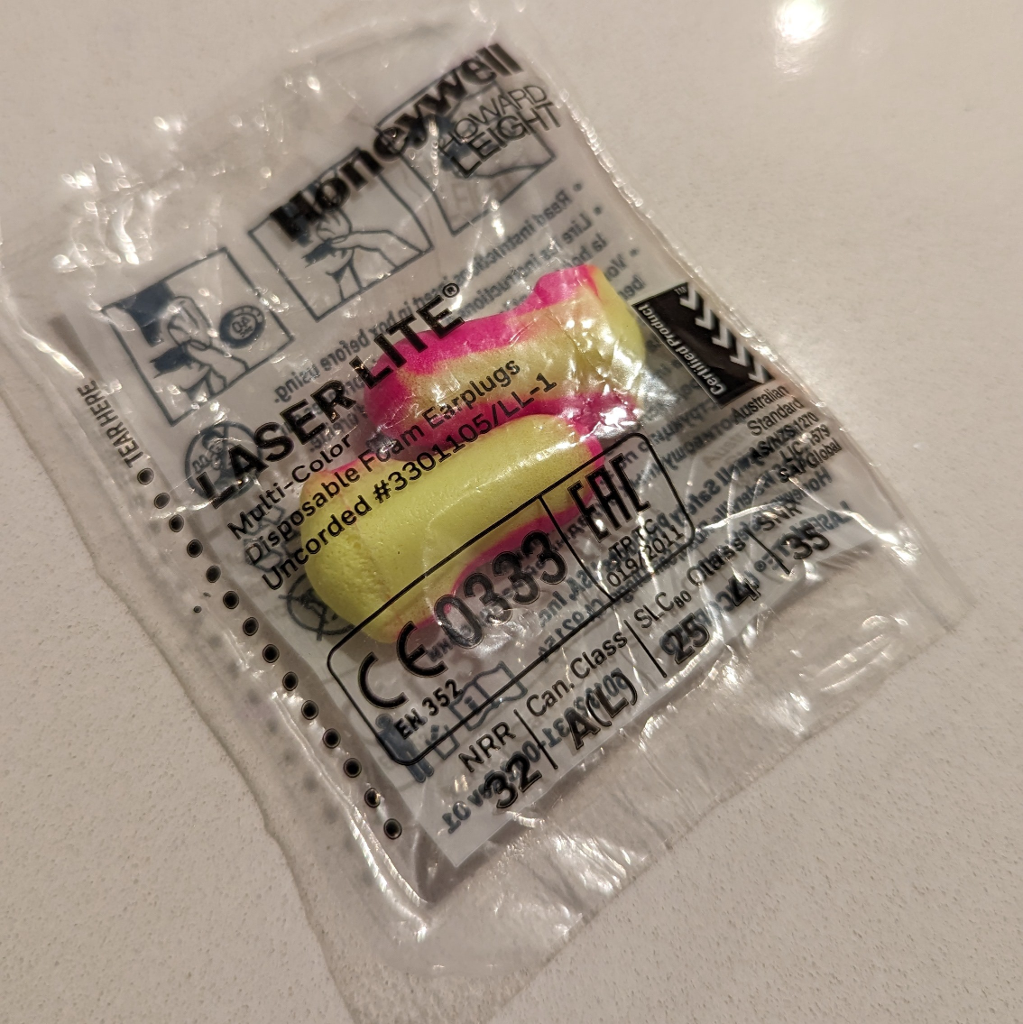 🧡 Honeywell ear plugs