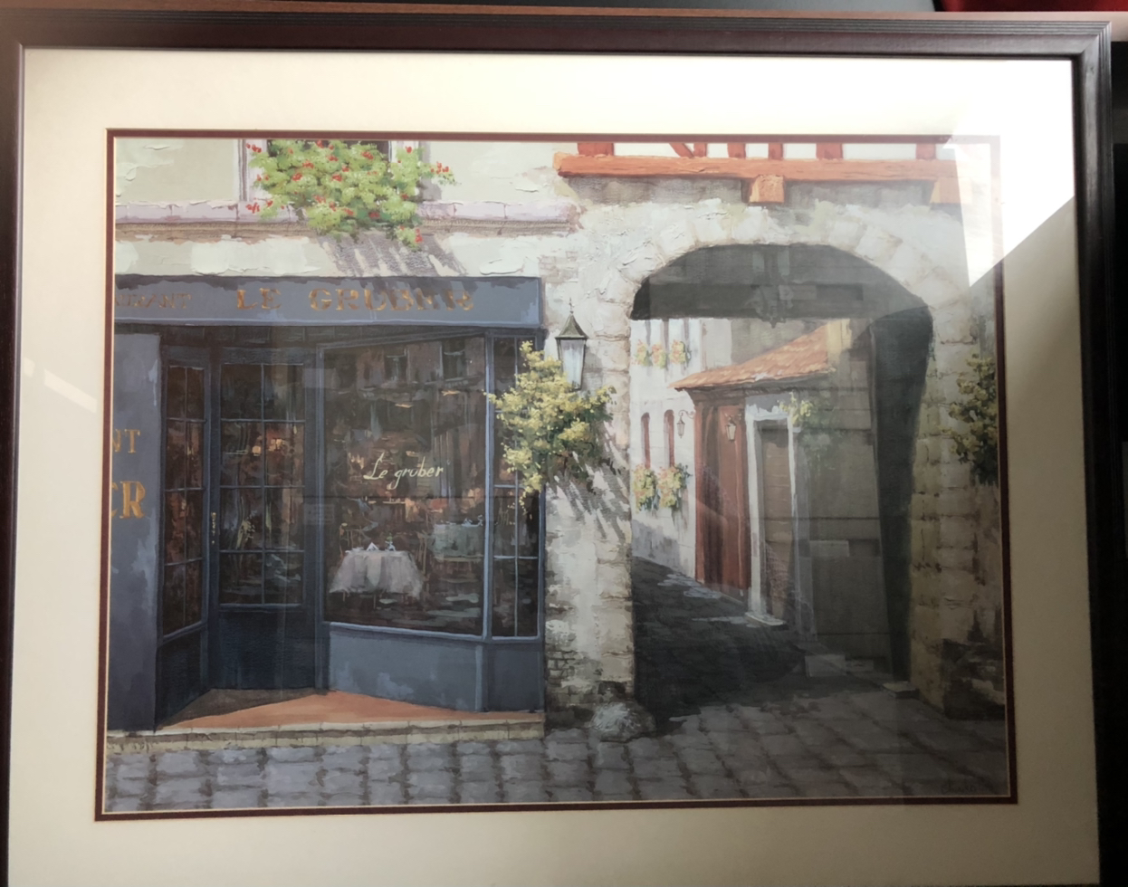 Wall picture Framed 1995 Viktor Shvaiko Paris Rendevous image indicator(2)