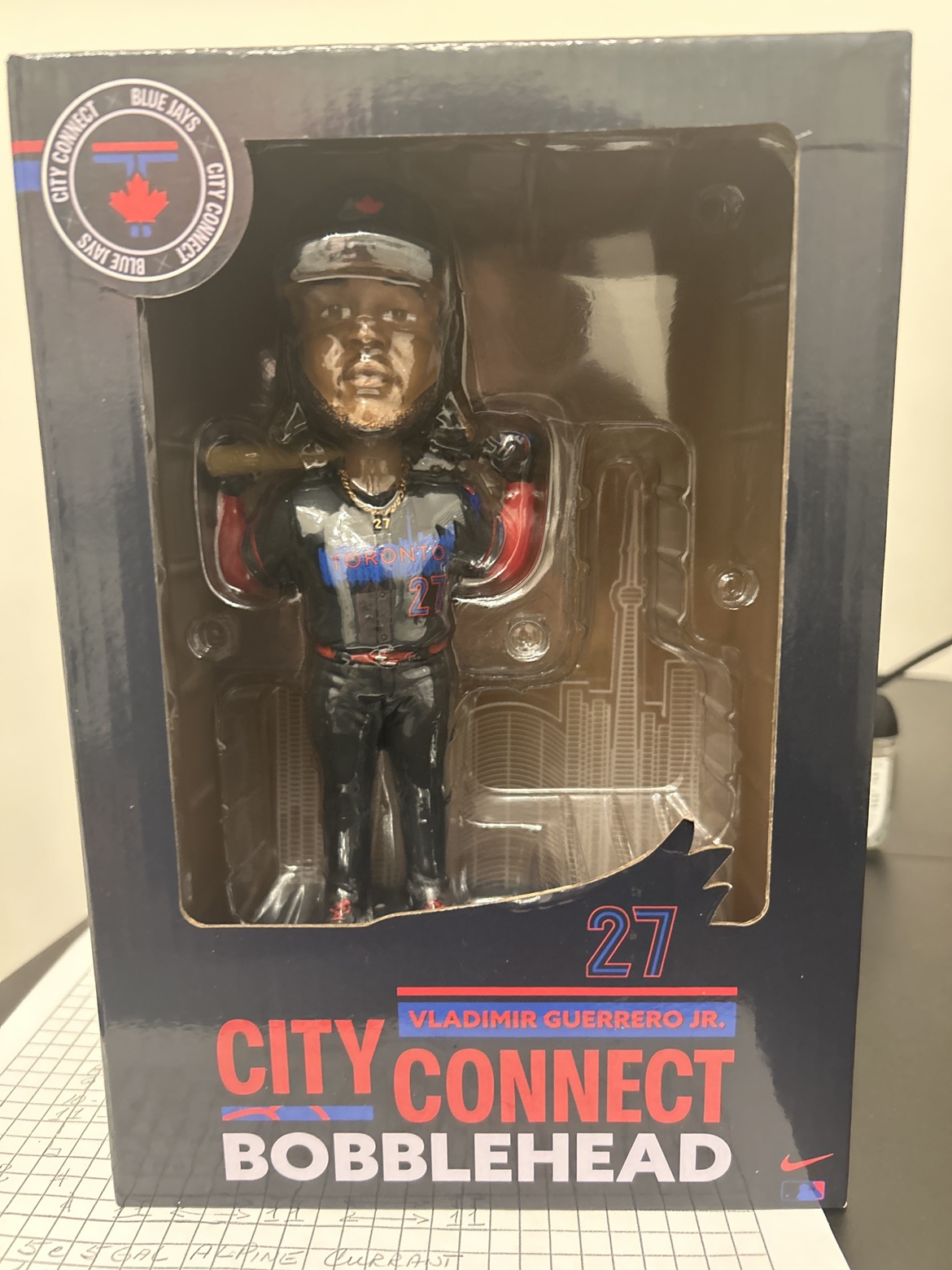 New rare Toronto city connect Vladimir Guerrero Jr bobble head