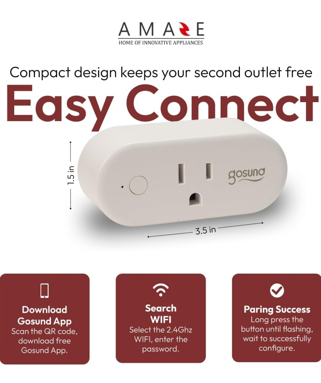 Amaze Heaters - Smart Outdoor/Indoor Patio Heater 1500W image indicator(4)