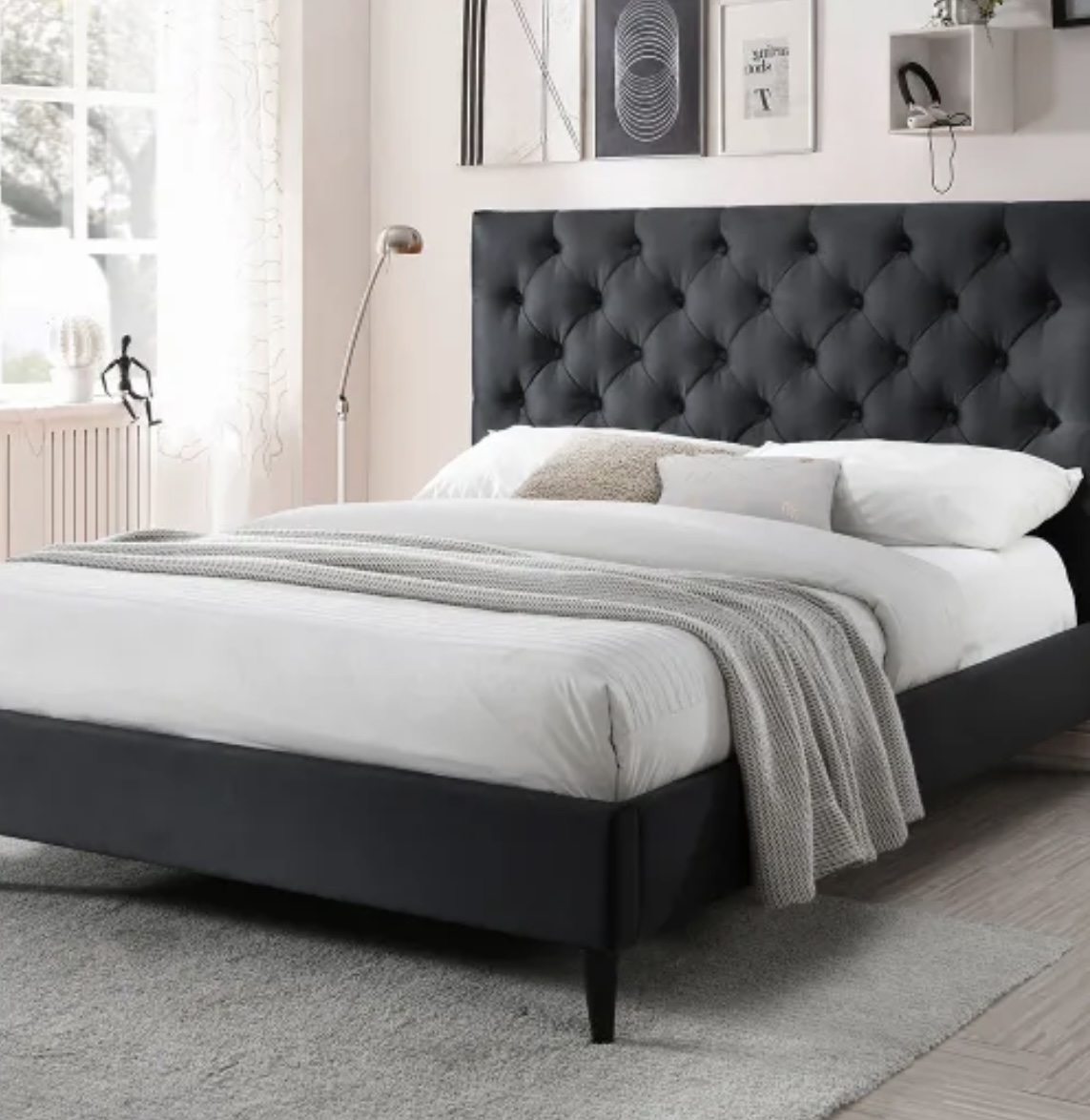 Bed frame queen with free mattress - photo 2