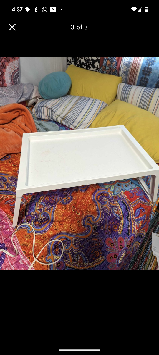 Ikea bed table