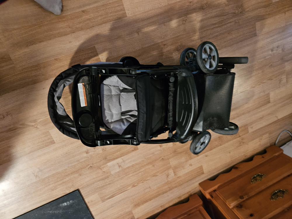 Sit n stand double stroller - photo 3