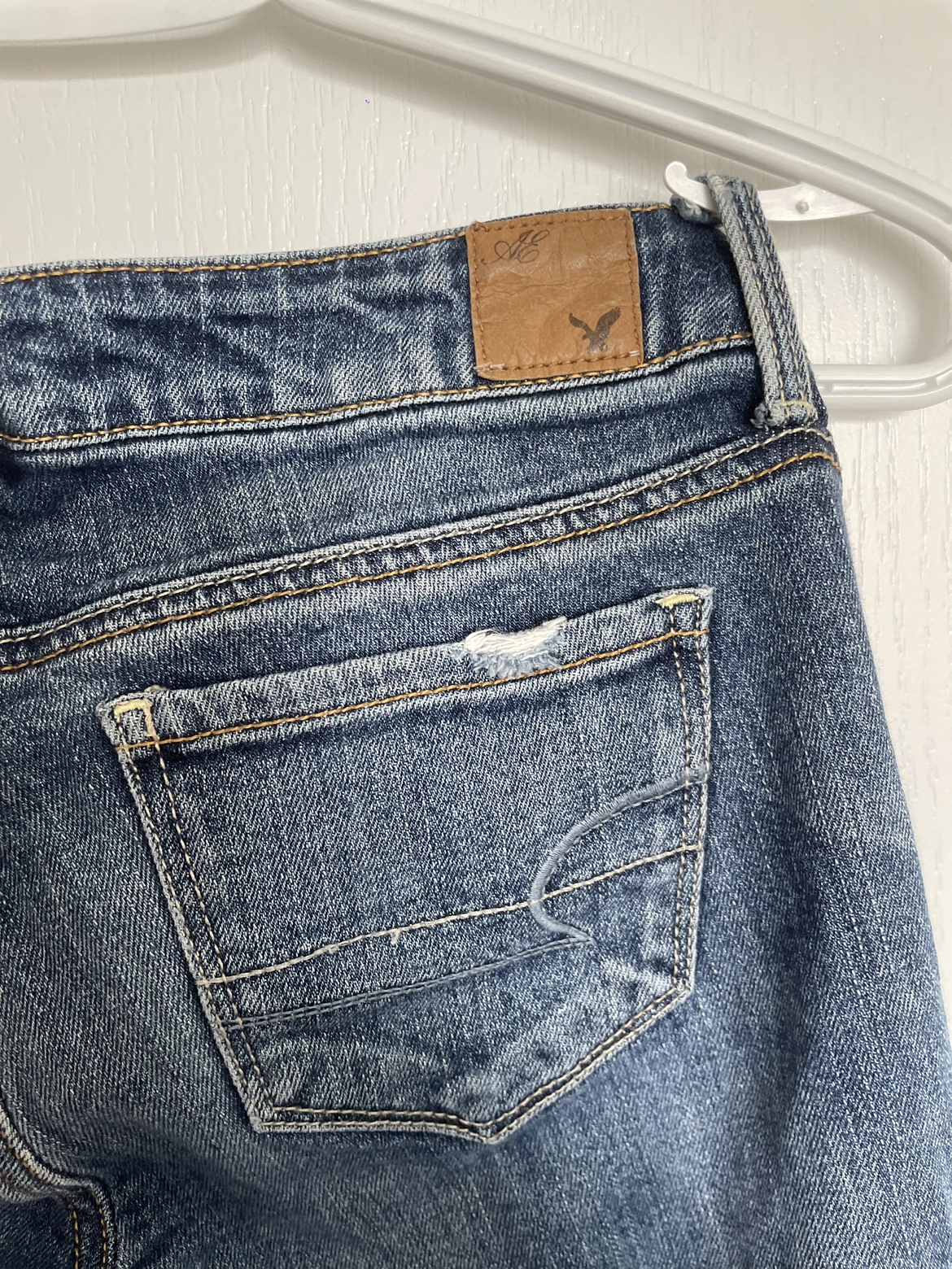 Mid-rise Skinny/Straight leg American Eagle Jeans - photo 3