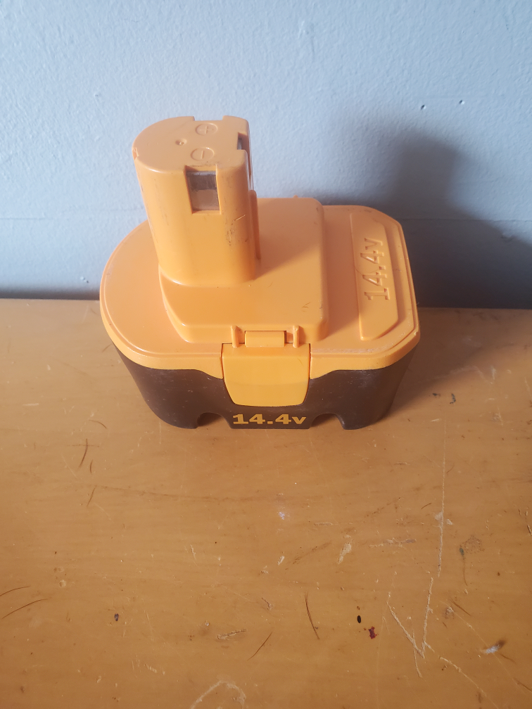 Ryobi 14.4v Power Tool Rechargable Lithium-Ion Battery Rare image indicator(2)