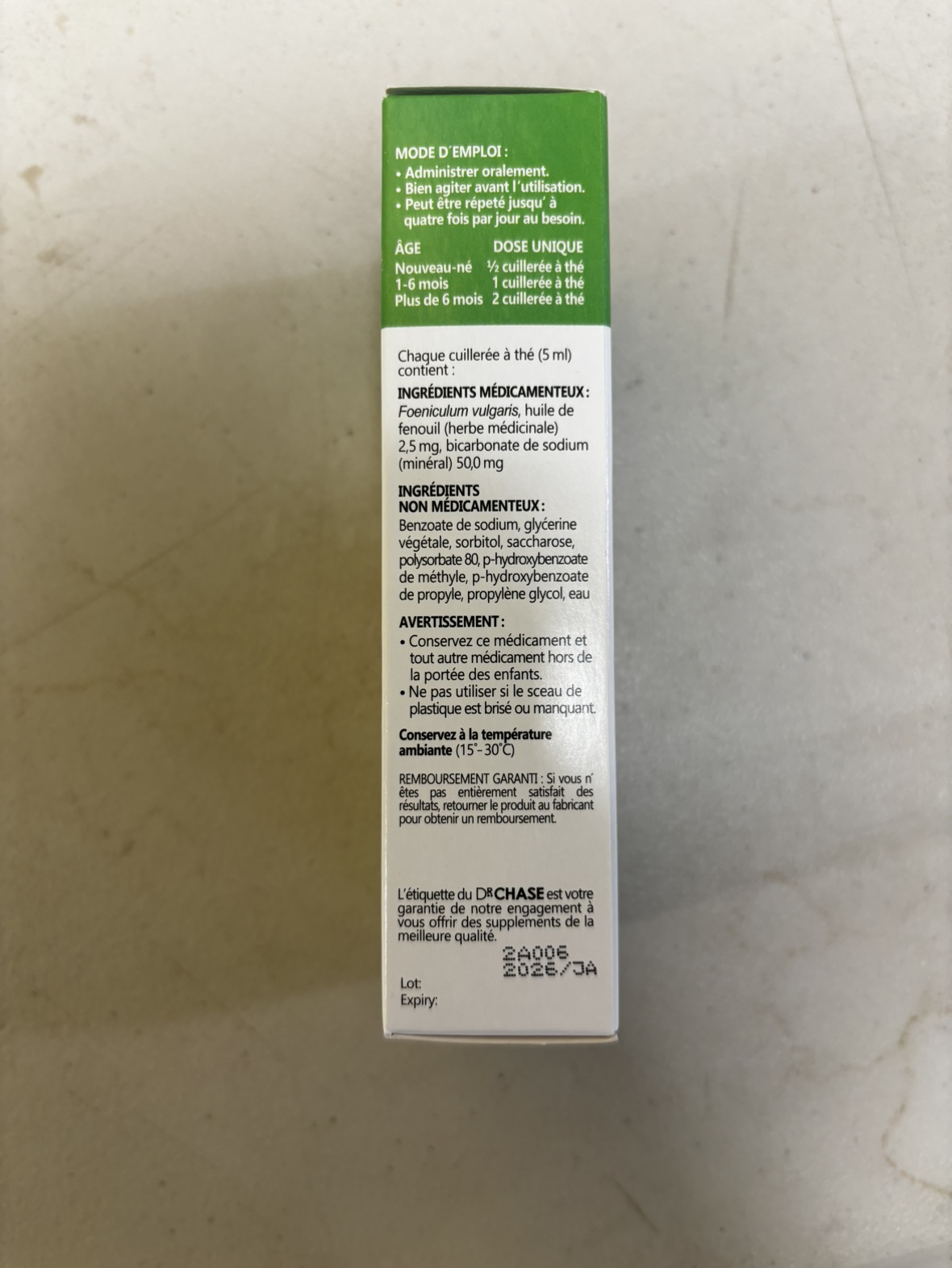 Free! 🧡  Kolik Gripe water (alcohol-free) - photo 2