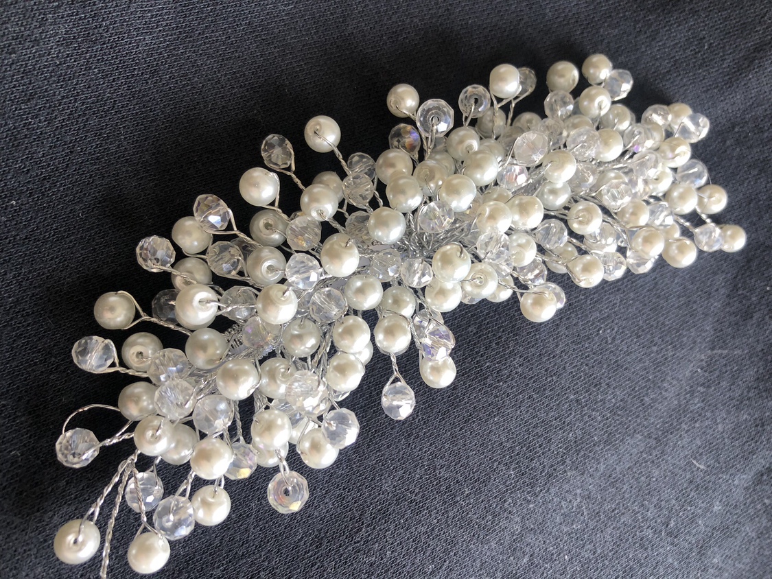Bridal hair piece - photo 2
