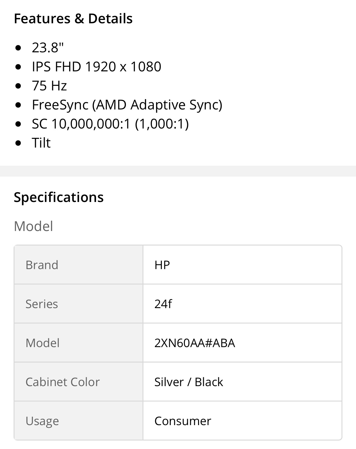 HP 24-inch LED monitor - photo 5